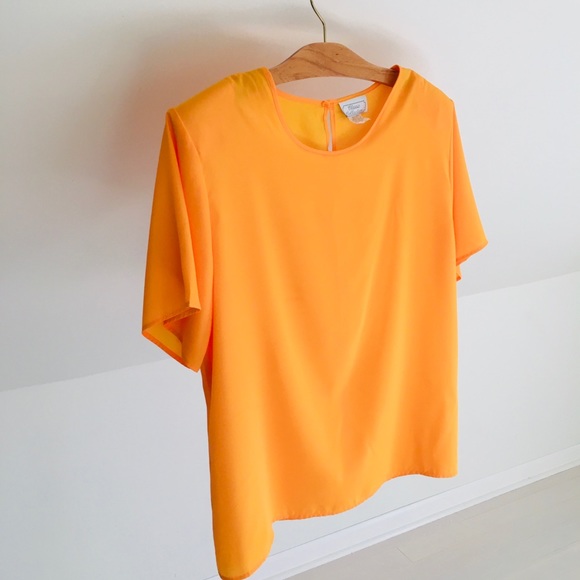 Orange Women’s Top Blouse Disney Bound - Picture 3 of 4